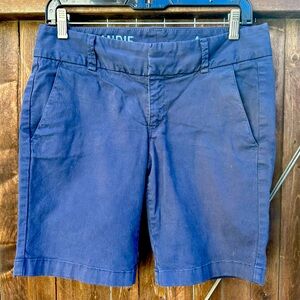 J. Crew Andie chino shorts, size 4